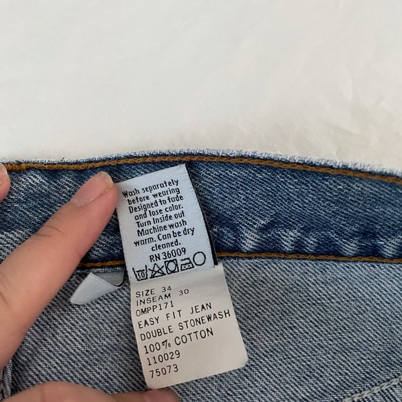 90’s Calvin Klein Vintage Stonewash Easy Fit Dad Jeans - Picture 11 of 15